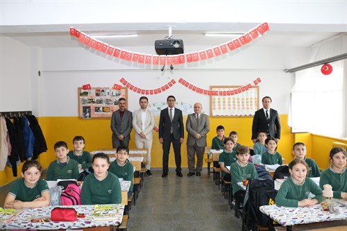 Kaymakam KORKMAZ Şehit Niyazi Kaya İlkokulunu Ziyaret Etti