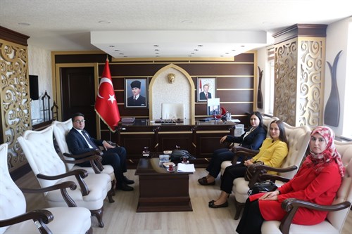 Kaymakam KORKMAZ Misafirleri Ağırladı